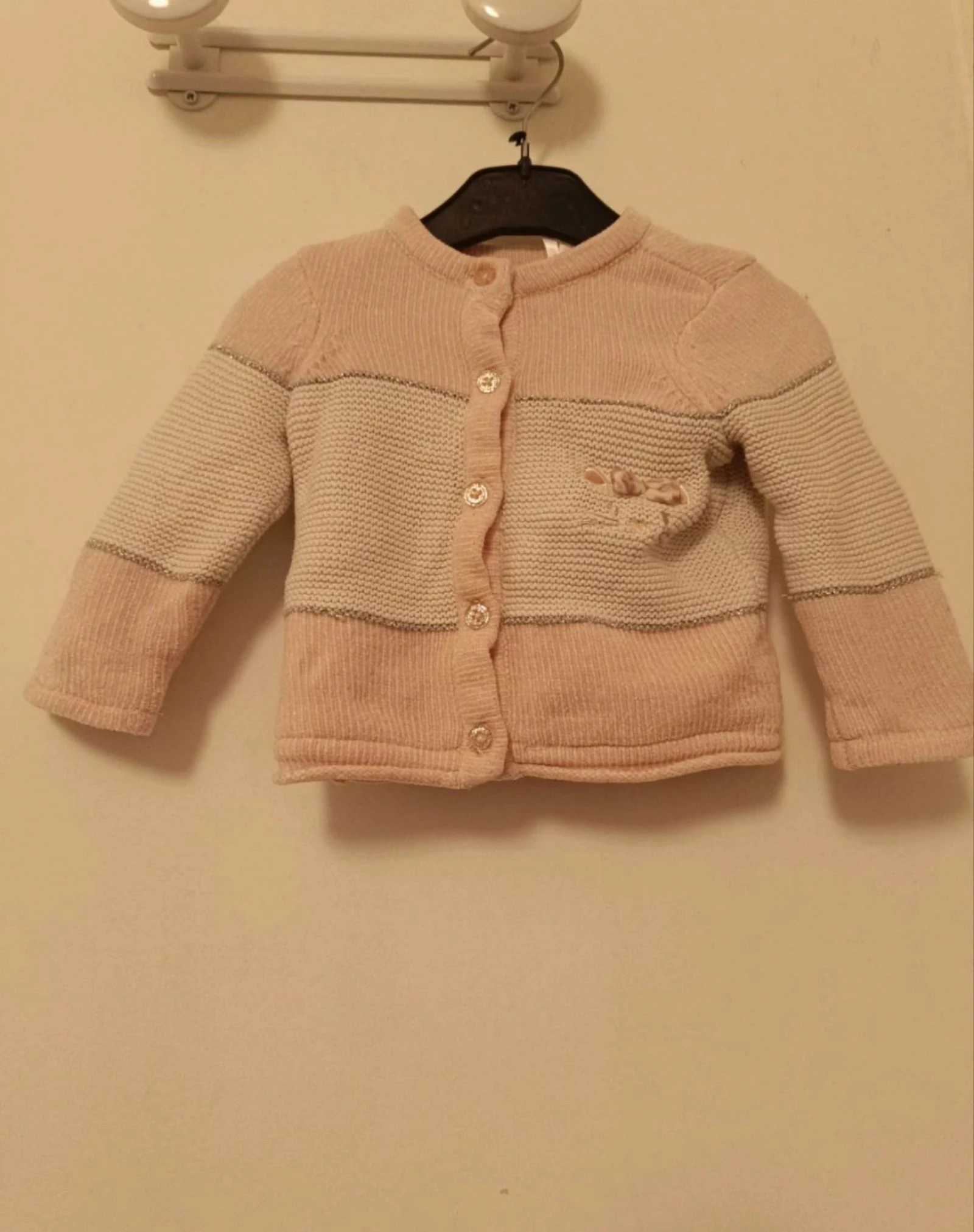 Gilet bien chaud doublé léopard Orchestra – 9 mois (71 cm)